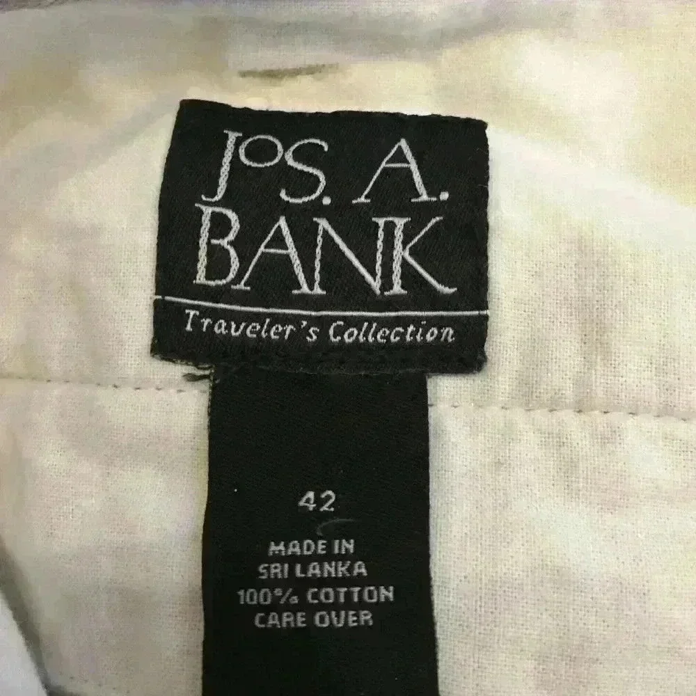 Jos. A. Banks pleated khakis